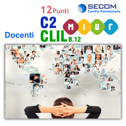 Titolo di perfezionamento all'insegnamento in CLIL B12 +